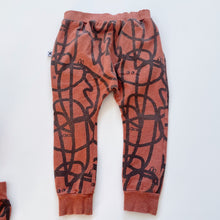 Load image into Gallery viewer, Minti Messy Marker Tracksuit Set Rust (3y)
