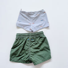 Load image into Gallery viewer, Toshi/Zara Swim Shorts Bundle 2x (2-3y)
