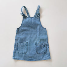 Load image into Gallery viewer, Next Denim Pinafore Dress (3-4y)
