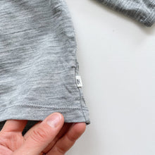 Load image into Gallery viewer, Nature Baby Merino L/S Top Grey *small flaw (3-6m)
