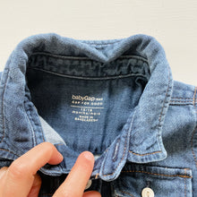 Load image into Gallery viewer, BabyGap Denim-Like  Coverall Blue (1y)
