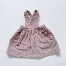 Load image into Gallery viewer, Jamie Kay Cord Pinafore Dress Pink (2y)
