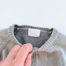 Load image into Gallery viewer, Wilson + Frenchy Cotton/Bamboo/Wool Cardigan Green (3-6m)
