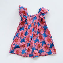Load image into Gallery viewer, H&amp;M Floral Dress Pink Sunflowers (3y)
