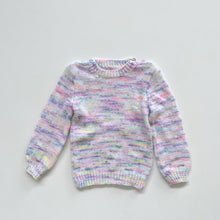 Load image into Gallery viewer, Handmade Candy Floss Knit Jumper (2y)
