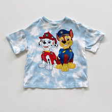 Load image into Gallery viewer, Paw Patrol Tie Dye T-Shirt Chase/Marshall (5y)
