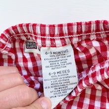 Load image into Gallery viewer, Vintage Bloomers Red Gingham (12m)
