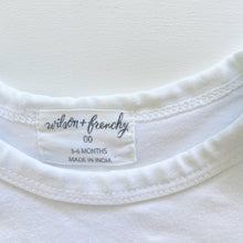 Load image into Gallery viewer, Wilson &amp; Frenchy Cotton/Bamboo Tee (3-6m)
