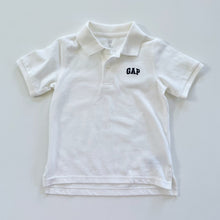 Load image into Gallery viewer, GAP Classic Polo Shirt White NWOT (4y)
