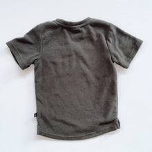 Load image into Gallery viewer, Back Country Green Fleece T-Shirt *tagged bigger (4y)
