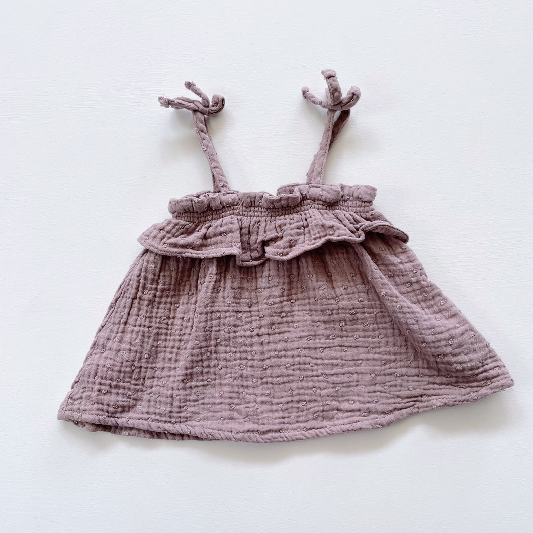 Rylee + Cru Summer Top Lilac (3-6m)