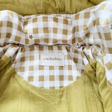 Load image into Gallery viewer, Whole The Label Gingham Puffer Jacket (2y)
