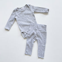 Load image into Gallery viewer, Bonds Bodysuit + Pants Bundle Grey 2x (0-3m)
