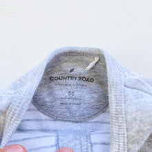Load image into Gallery viewer, Country Road Organic Cotton Onesie Grey (3-6m)
