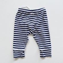 Load image into Gallery viewer, Baby Gap Stripe Pants Navy/White (3-6m)

