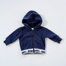 Load image into Gallery viewer, Bonds Zip-up Hoodie Navy (3-6m)

