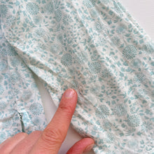 Load image into Gallery viewer, Nature Baby Organic Long Sleeve Blouse Turquoise Floral (4y)
