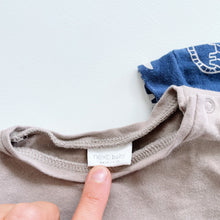 Load image into Gallery viewer, Next 3 Piece Set Navy Dinos (6-9m)
