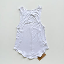 Load image into Gallery viewer, LETE Organic Bamboo Flow Top | White (w4)

