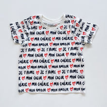 Load image into Gallery viewer, My Darling T-Shirt French Words (5-6y)

