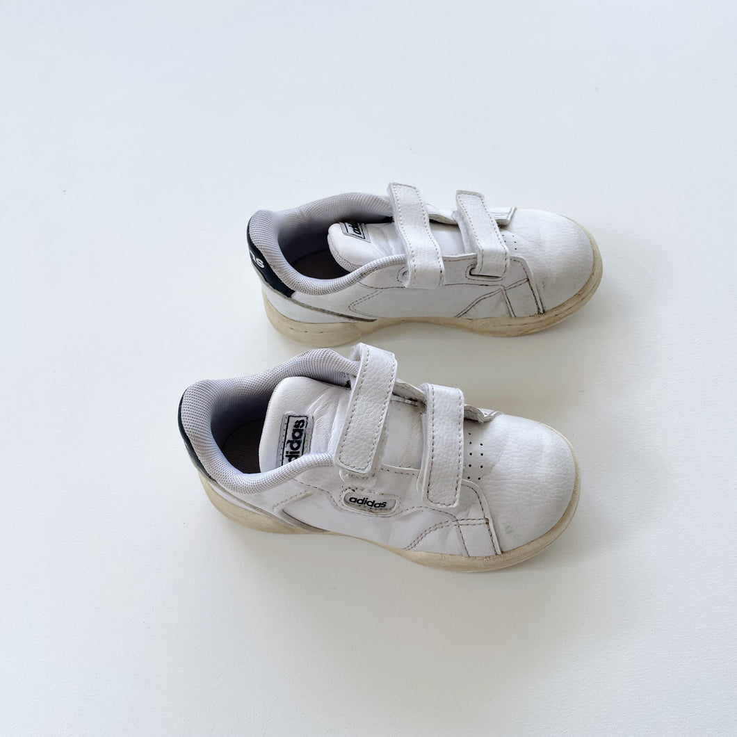 Adidas Velcro Sneakers White (EU25 1/2, UK 8k, US8 1/2k)