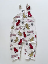 Load image into Gallery viewer, Les Petits Vandales White Leopards Jumpsuit *small marks (7-8y)
