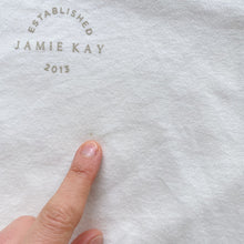 Load image into Gallery viewer, Jamie Kay Pima Cotton Dax Tee Cloud/Oat (3y)
