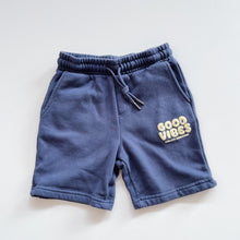 Load image into Gallery viewer, Mac &amp; Ellie Blue Shorts Good Vibes (7y)
