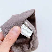 Load image into Gallery viewer, Nature Baby Organic Hat Brown (6-12m)
