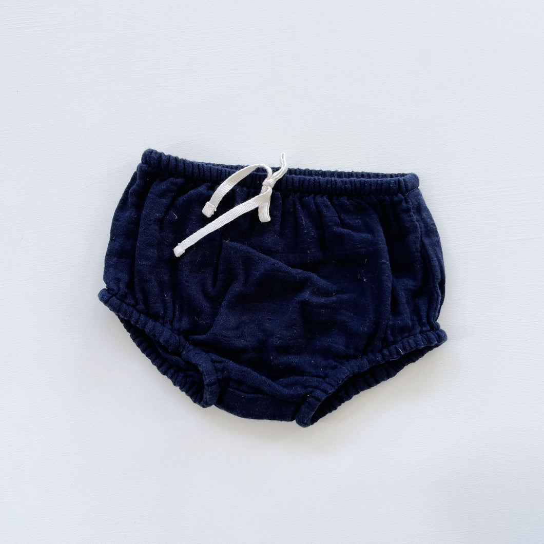 Jamie Kay Organic Muslin Bloomers Navy (3-6m)