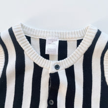 Load image into Gallery viewer, Tiny Cotton Knitted Vest Vertical Stripes (3y)
