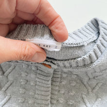 Load image into Gallery viewer, Jamie Kay Cable Cardigan Grey (5y)
