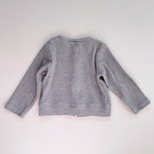 Load image into Gallery viewer, Ten Little Toes Grey Rib Cardigan (2y)
