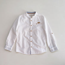 Load image into Gallery viewer, H&amp;M White L/S Shirt (7-8y)
