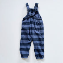 Load image into Gallery viewer, Nature Baby Organic Overalls Stripes (6-12m)
