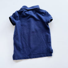 Load image into Gallery viewer, Polo by Ralph Lauren Classic Polo T-Shirt Navy Pink Logo *tagged 3T (2-3y)
