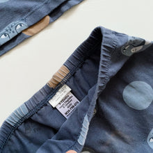 Load image into Gallery viewer, Next Pants + Top Animals Dark Blue (9-12m)
