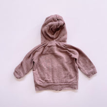 Load image into Gallery viewer, Nature Baby Zip Hoodie Chestnut (3-6m)
