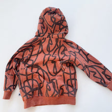 Load image into Gallery viewer, Minti Messy Marker Tracksuit Set Rust (3y)

