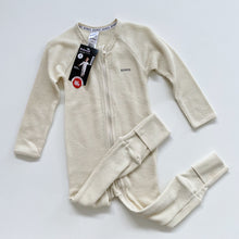 Load image into Gallery viewer, Bonds Wondersuit Waffle Cream NEW (18-24m)
