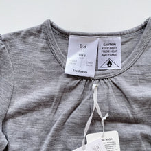 Load image into Gallery viewer, BABU Merino L/S Top Grey NEW (2y)

