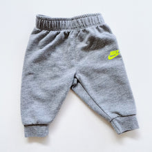 Load image into Gallery viewer, Nike Track Pants Grey (0-3m)
