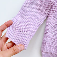 Load image into Gallery viewer, Jamie Kay Knit Cardigan Lavender Frost (5y)
