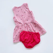 Load image into Gallery viewer, Sergent Major Set Red Check (12-18m)
