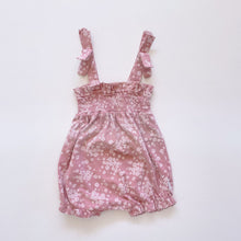Load image into Gallery viewer, HUX Organic Pink Floral Romper (1y)
