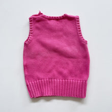 Load image into Gallery viewer, Ralph Lauren Cotton Knit Vest Pink (3-4y)
