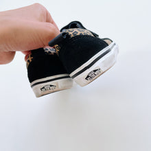 Load image into Gallery viewer, Vans Old Skool Leopard Print Velcro Sneakers | Black (US10/UK 9.5/ EU26.5/ 16cm)
