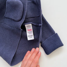 Load image into Gallery viewer, M&amp;S Cotton Knit Cardigan Navy (4y)
