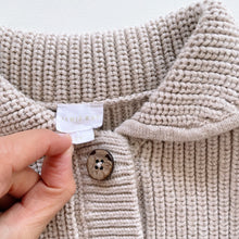 Load image into Gallery viewer, Jamie Kay Chunky Knit Cardigan Cove Marle (2y)
