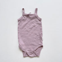 Load image into Gallery viewer, Jamie Kay Organic Singlet Bodysuit Tulip Marle (6-12m)
